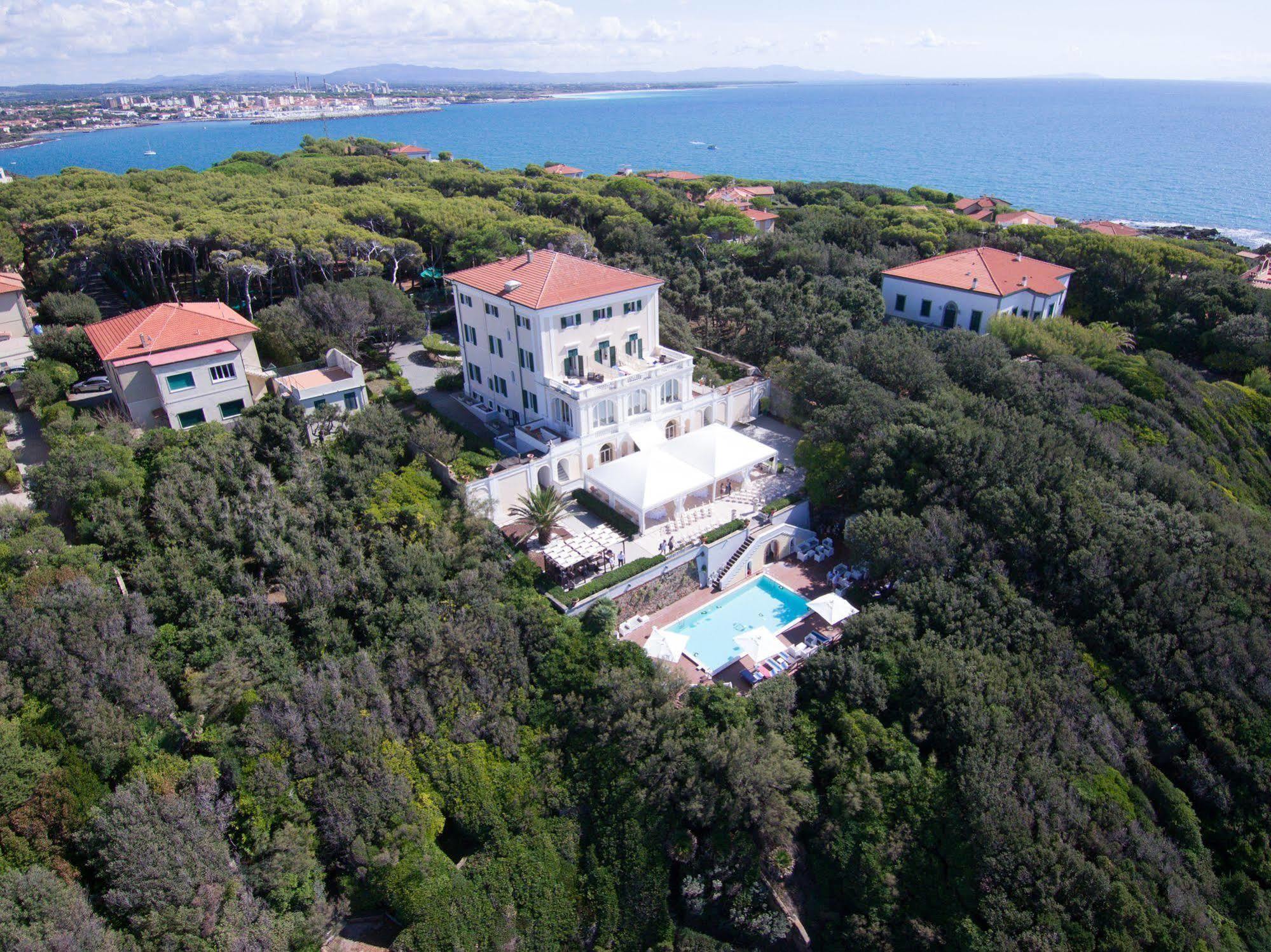 Villa Parisi Grand Hotel Castiglioncello Exterior foto